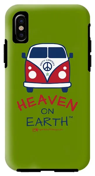 Vw Happy Camper Heaven On Earth - Phone Case
