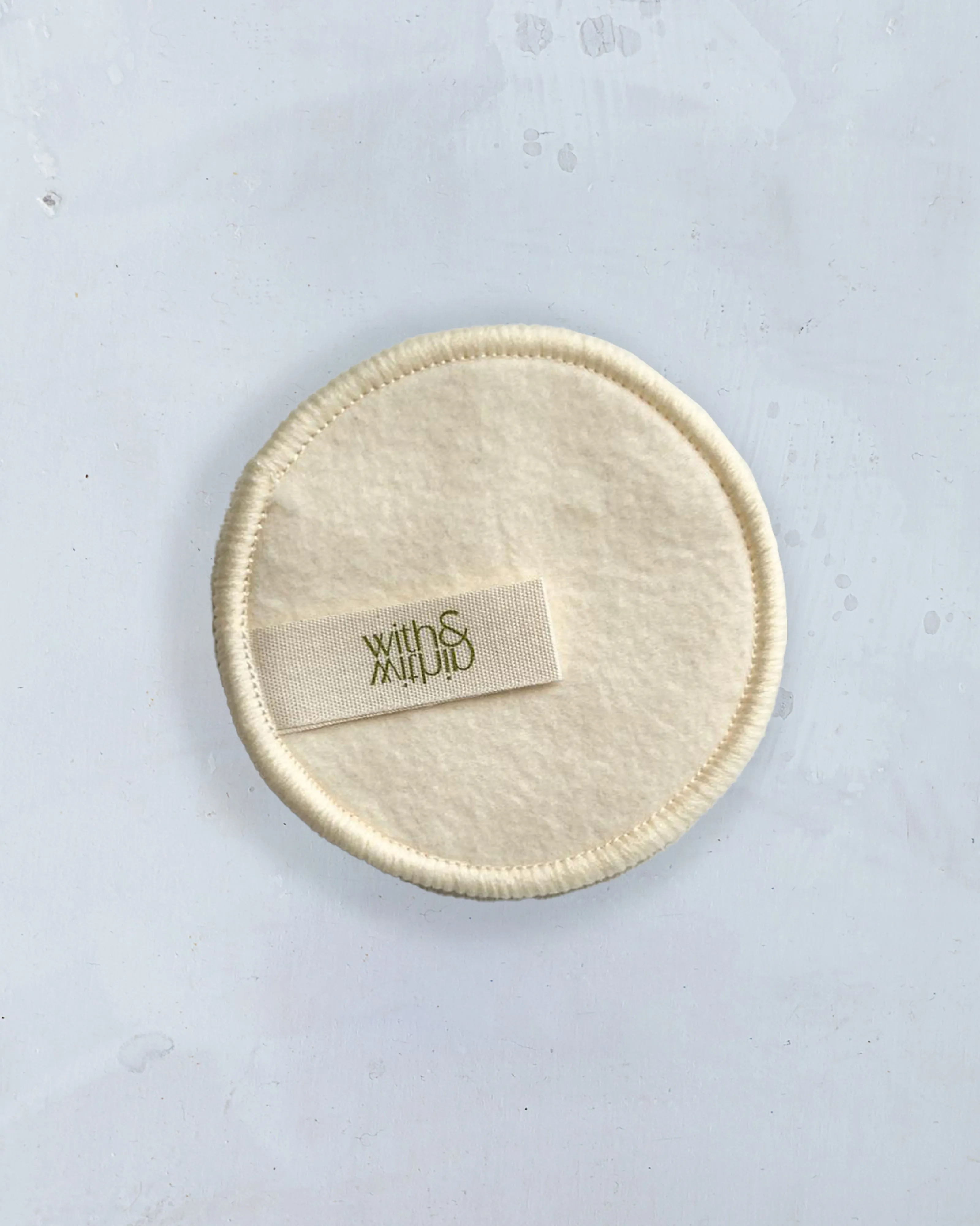 washable rounds for toner application and makeup removal