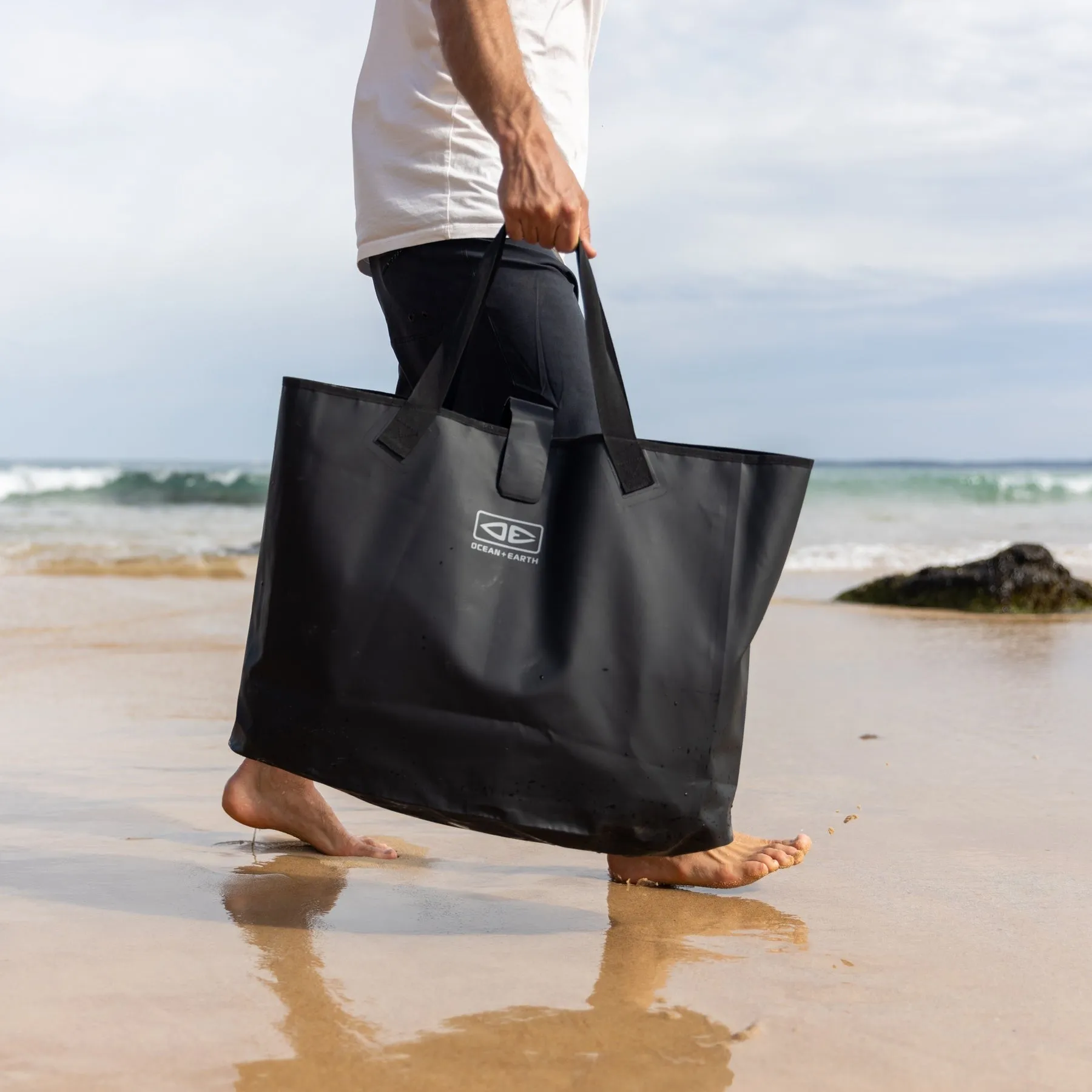 Waterproof Tote Beach Bag  - Large