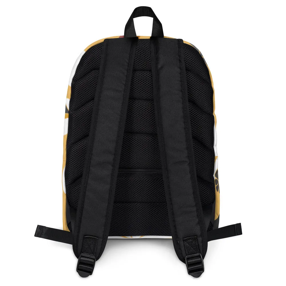 White Flowers Backpack - OG Hippie Chick
