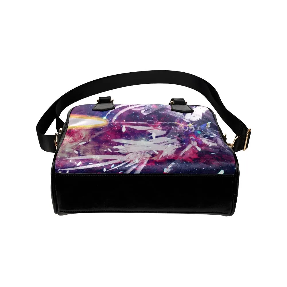 Wing Gundam Leather Shoulder Handbag - Womens