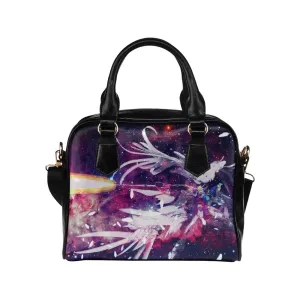 Wing Gundam Leather Shoulder Handbag - Womens