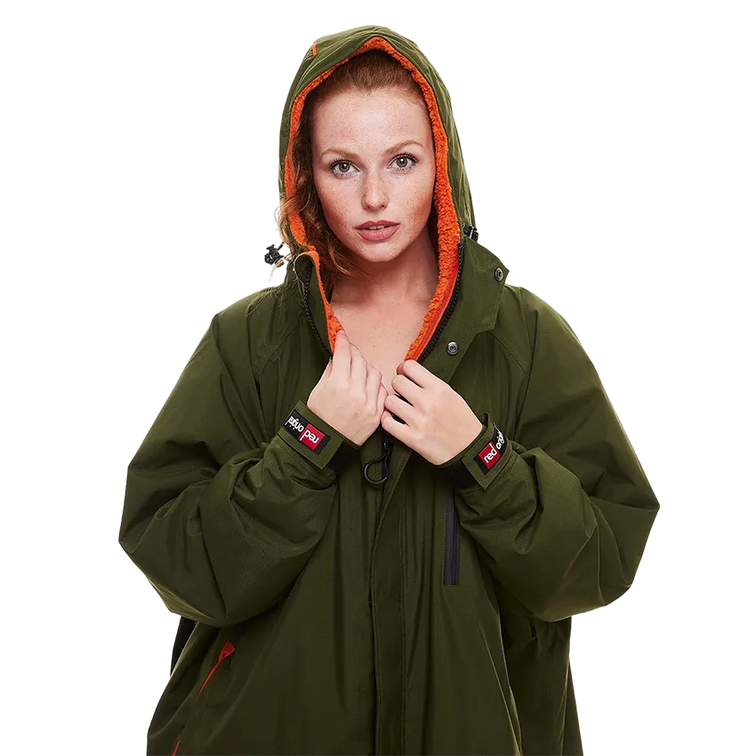 Women's Long Sleeve Pro Change Robe EVO - Parker Green