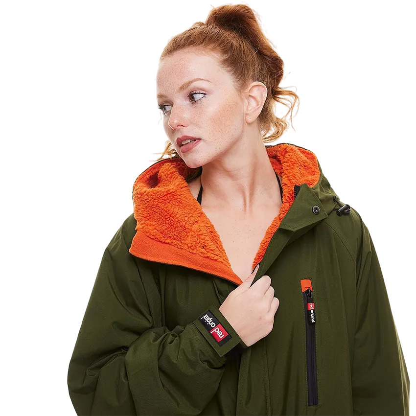 Women's Long Sleeve Pro Change Robe EVO - Parker Green