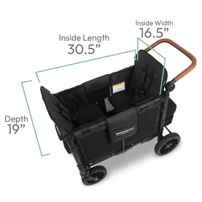 WonderFold W2 Luxe Double Stroller Wagon