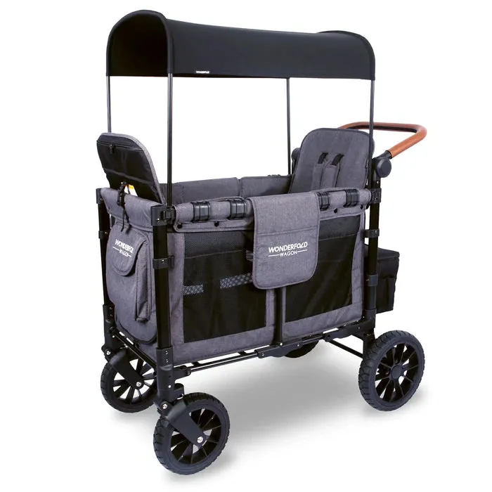 WonderFold W2 Luxe Double Stroller Wagon