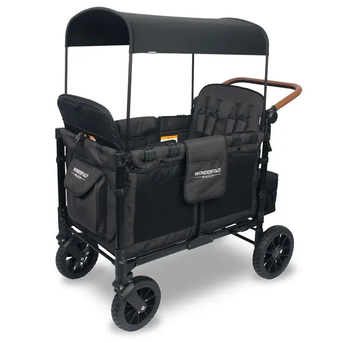 WonderFold W4 Luxe Quad Stroller Wagon