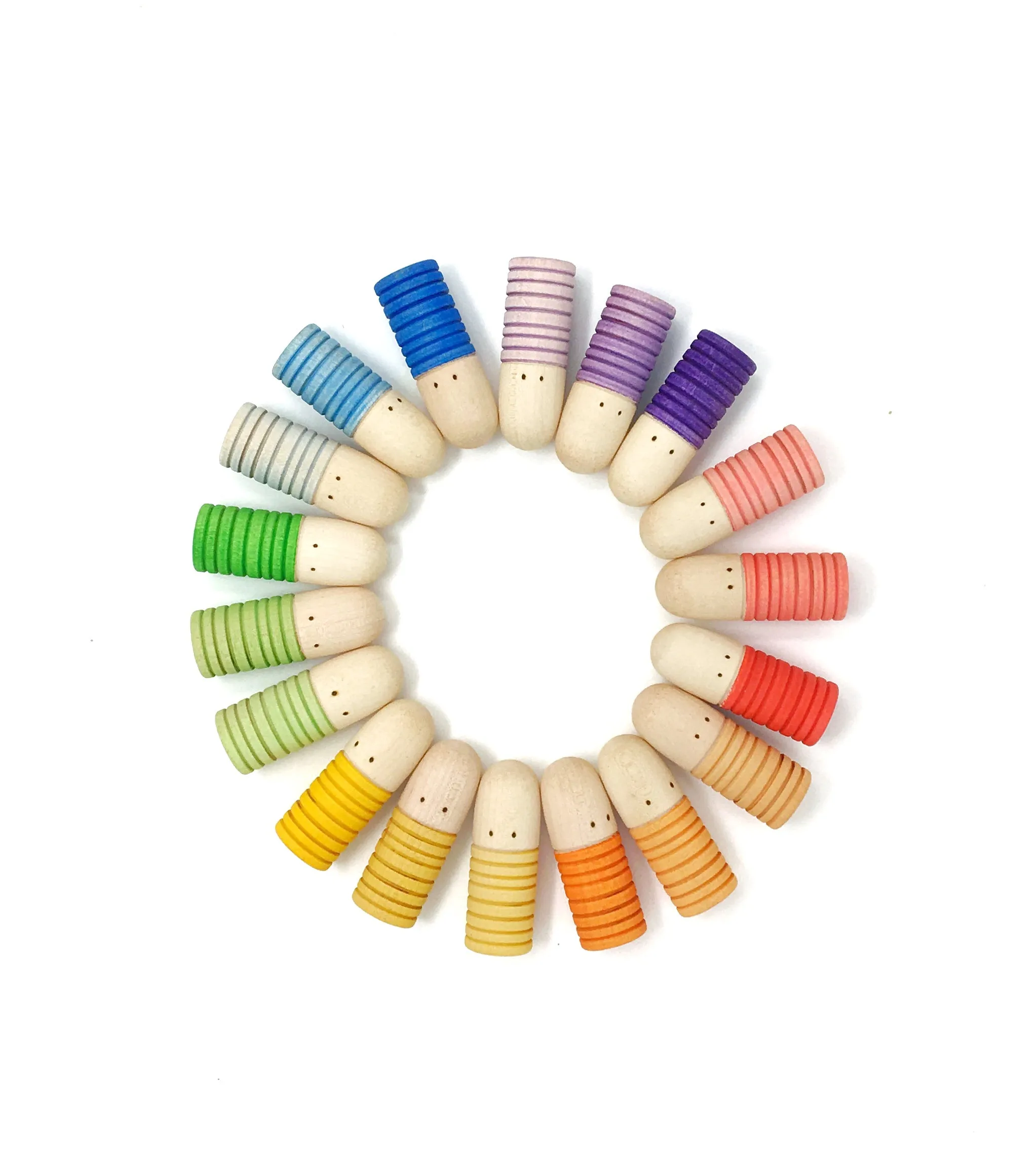 Wood Brots 18 Pieces