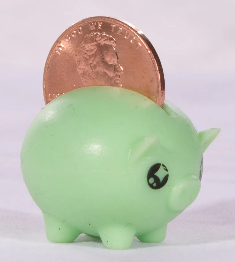 World's Smallest Piggy Bank Squishy Soft Novelty Party Vending Toys - 100 Pieces