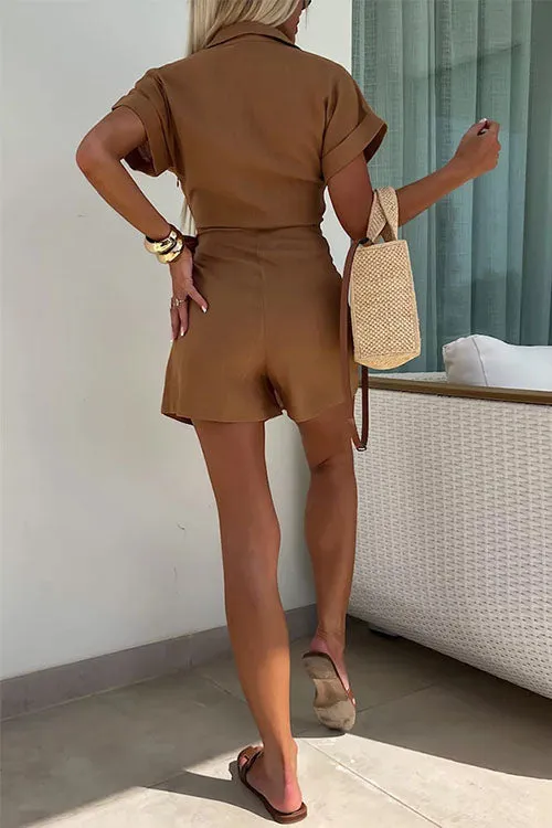 Wrap Mini Dress | V-Neck & Short Sleeve | Chic & Flattering
