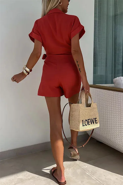 Wrap Mini Dress | V-Neck & Short Sleeve | Chic & Flattering