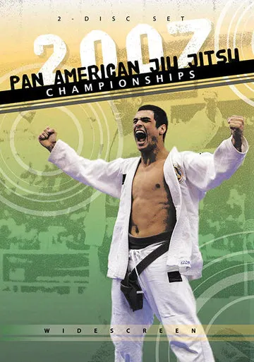 X 2007 PAN AMERICAN JIU-JITSU CHAMPIONSHIPS 2 DVD SET