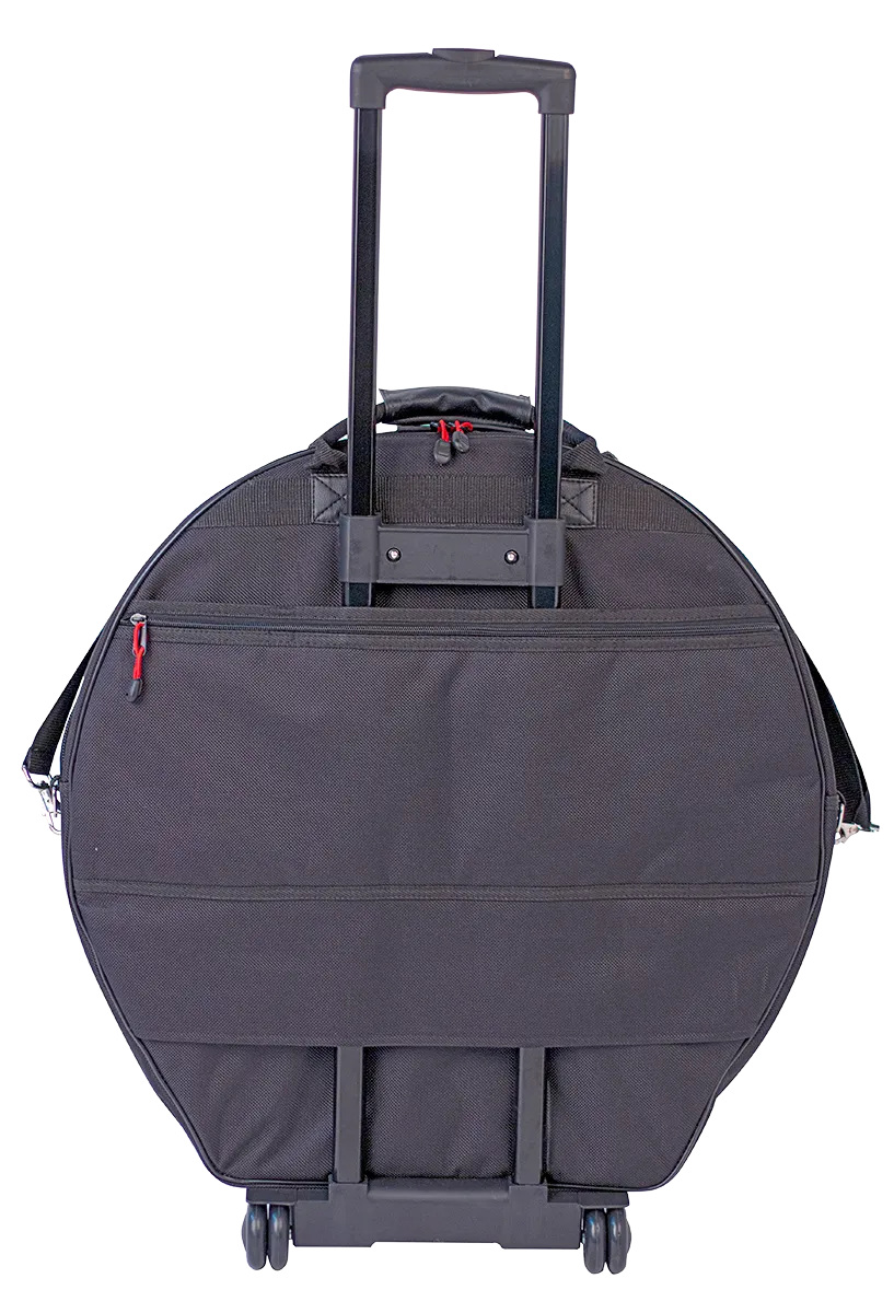 Xtreme 22" Cymbal Bag with Wheels and Retractable Pull-along Handle DA584W